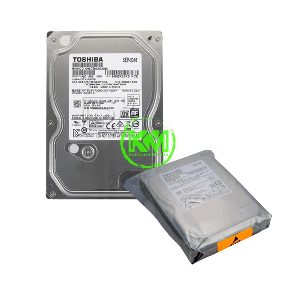 TOSHIBA NOTEBOOK 500GB HDD