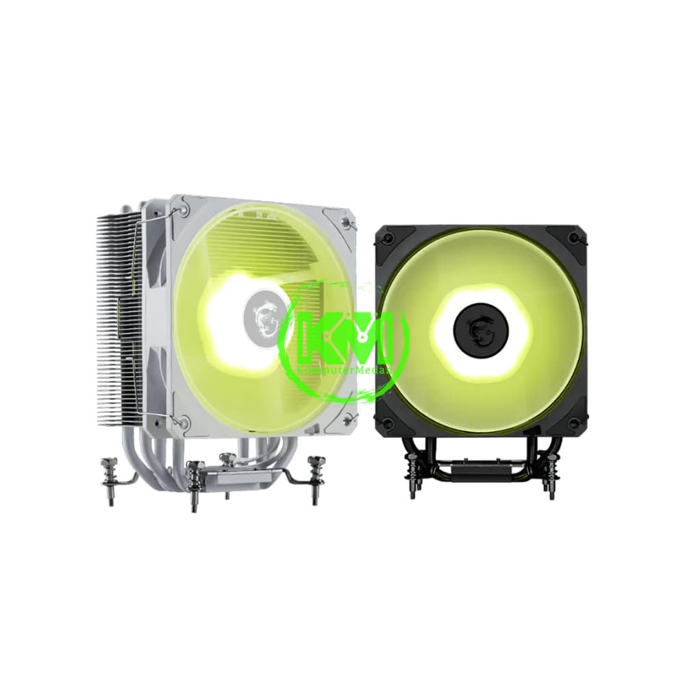 MSI MAG COREFROZR AA13 ARGB BLACK WHITE FAN PROCESSOR