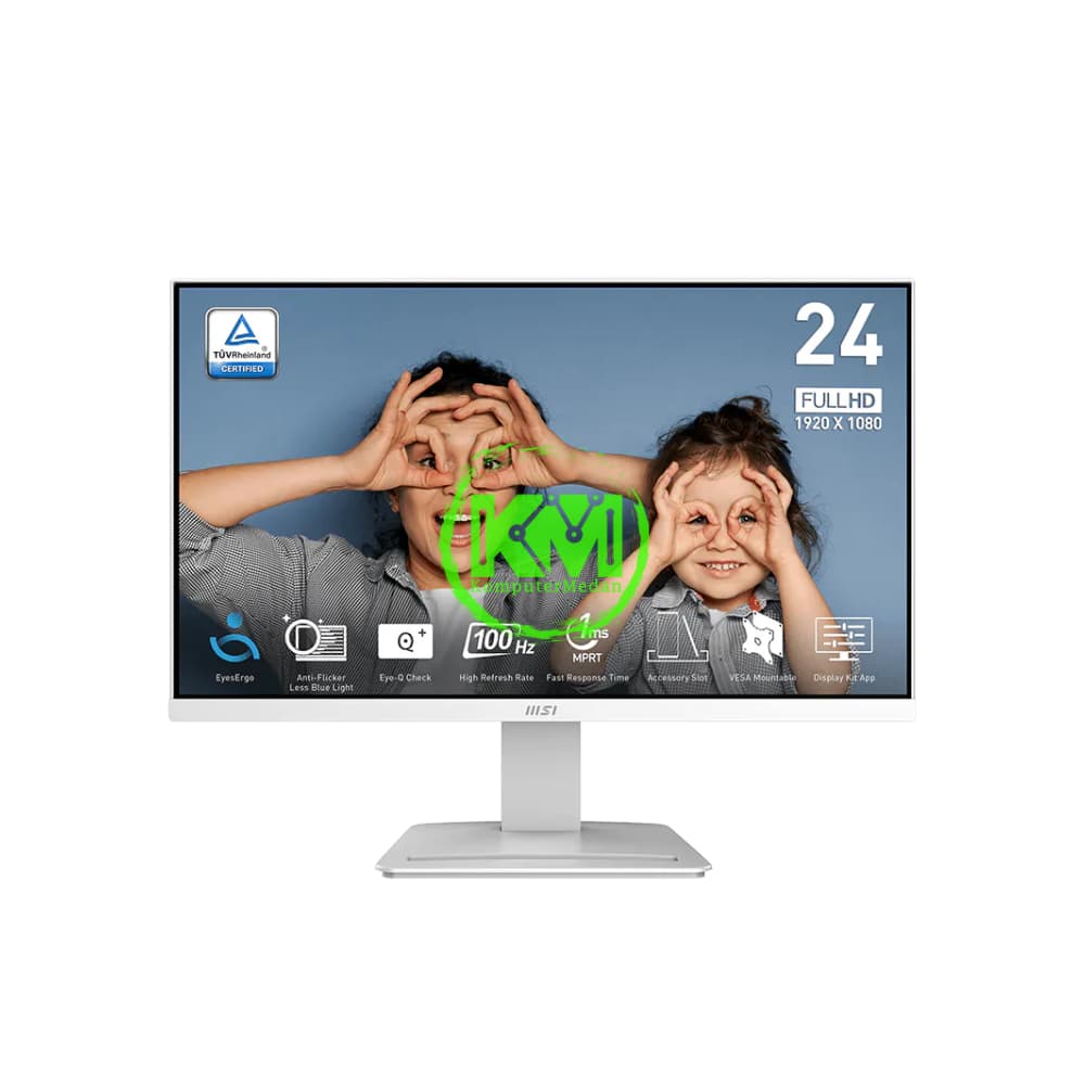 MSI PRO MP2412W WHITE LED MONITOR