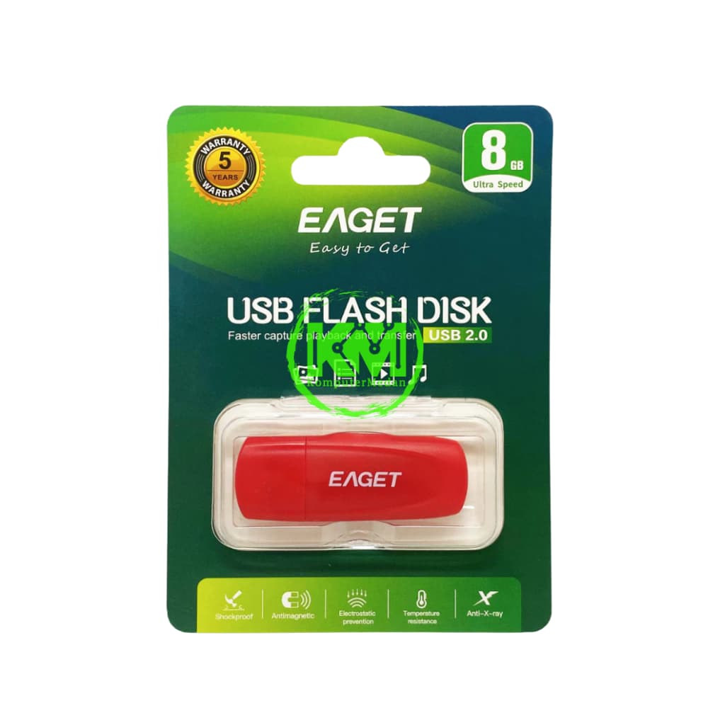 EAGET F1 8GB RED FLASHDISK