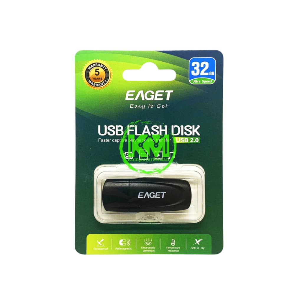 EAGET F1 32GB BLACK FLASHDISK