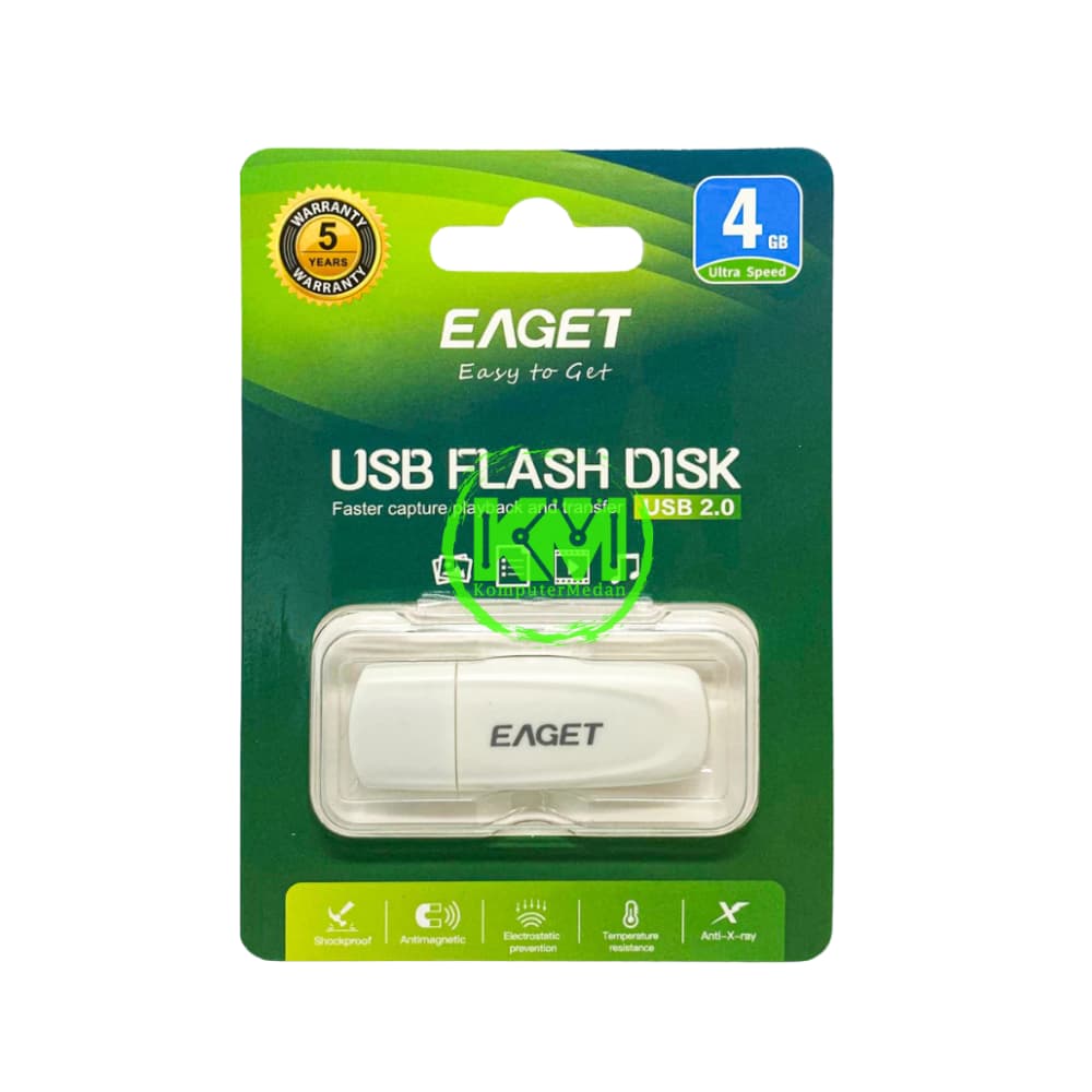 EAGET F1 4GB WHITE FLASHDISK