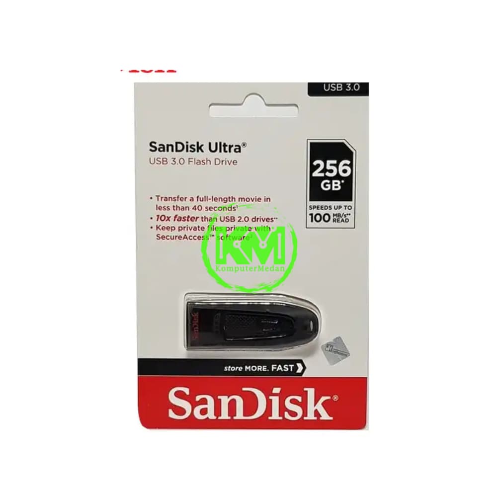 SANDISK ULTRA CZ48 256GB USB 3.0 FLASHDISK