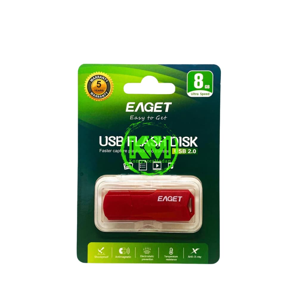 EAGET F5 8GB RED FLASHDISK