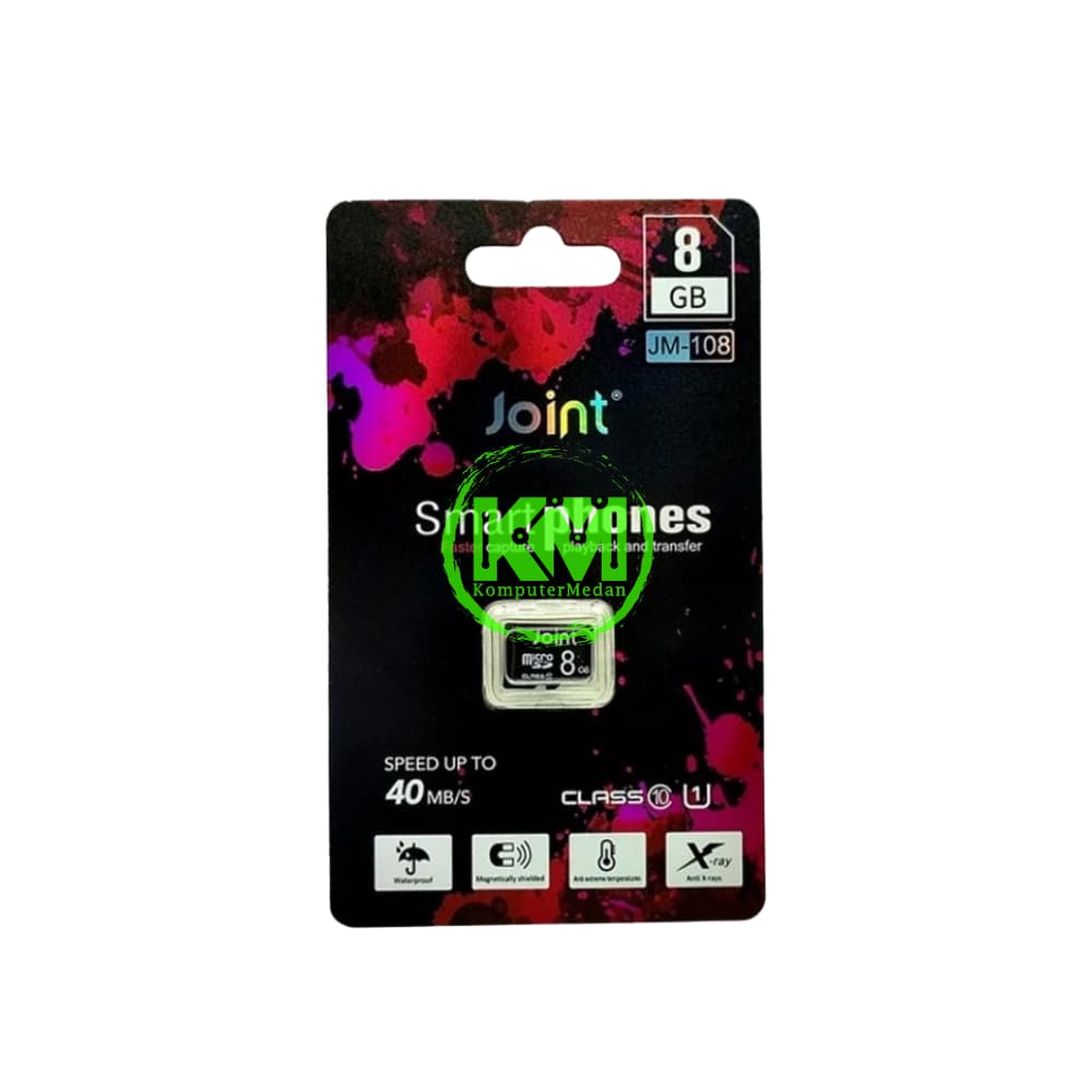HONGTAI MICROSD JM108 8GB 40 MB MEMORY CARD